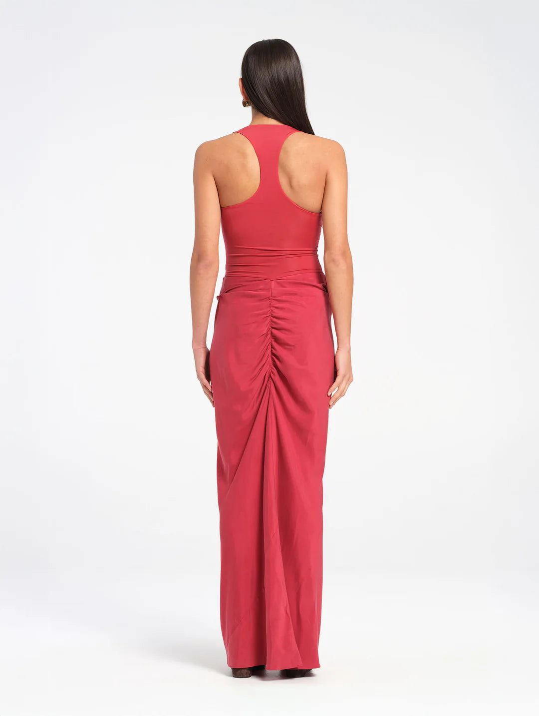 Jade Maxi Dress in Scarlet