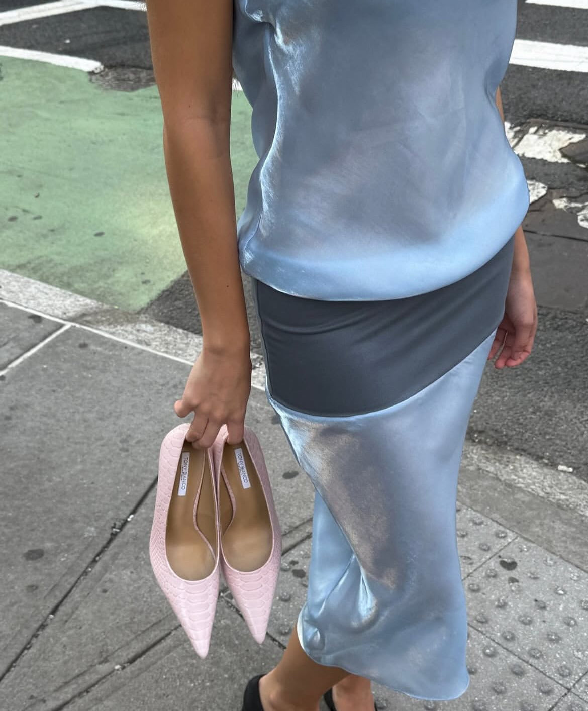 Melt Panel Dress