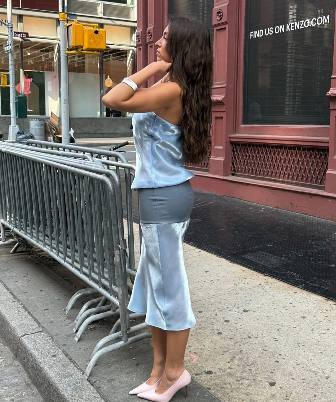 Melt Panel Dress